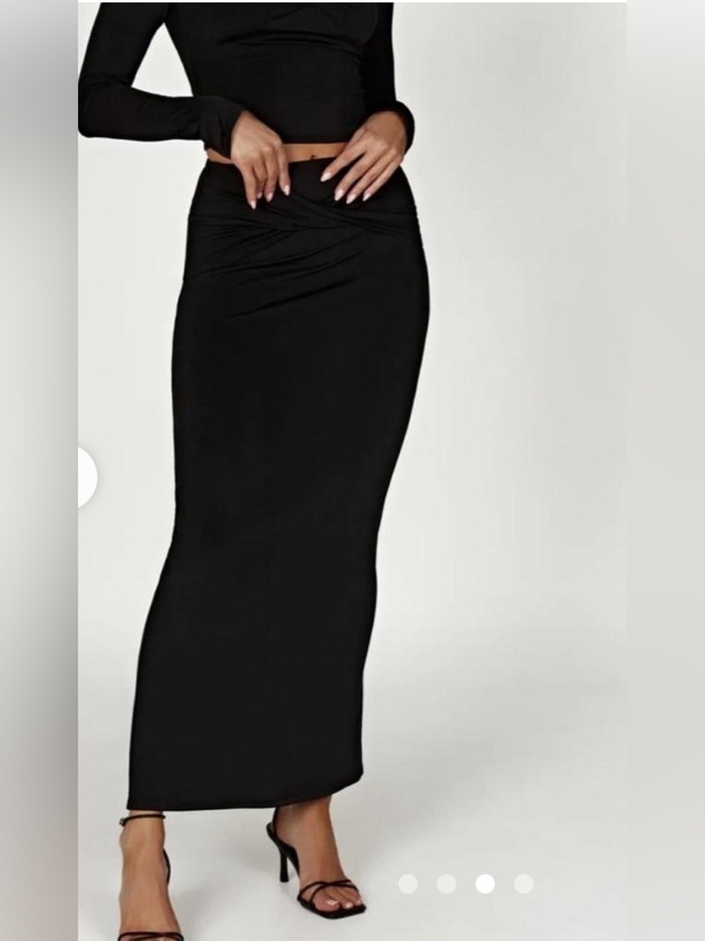 MESHKI Ceri Maxi Twist Skirt